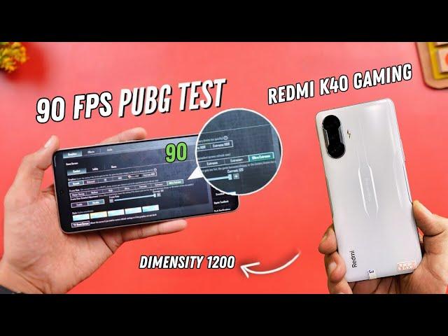 Redmi K40 Gaming Edition PUBG Test 90 FPS! FPS Meter, Battery & Heating | Best Budget Gaming Phone?