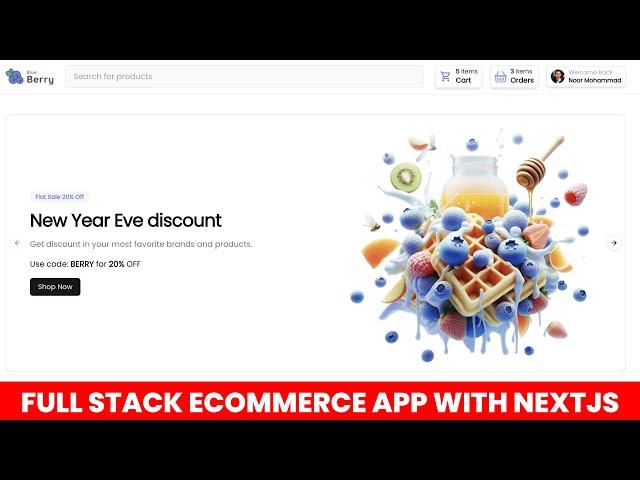 Full Stack Ecommerce App with Next.js 15 | Stripe, Sanity, and Tailwind | Full Tutorial