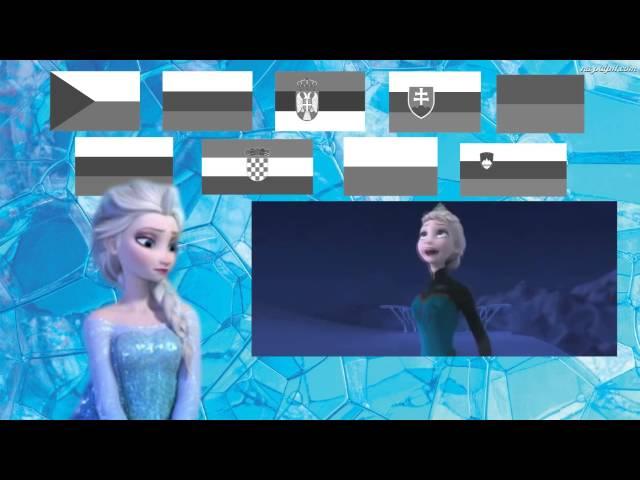 Frozen - Let It Go (Slavic Version/Multilanguage)