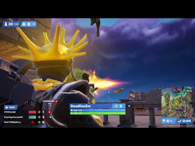 Fortnite Eliminating Dr. Doom!