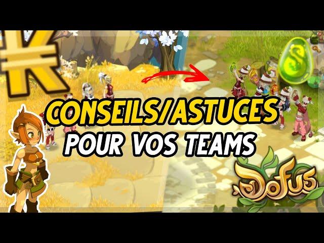 DOFUS - MES MEILLEURS TIPS POUR AVANCER AVEC SA TEAM EN 2022