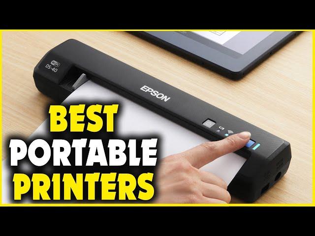 Best Portable Printers [Top 5 For Documents, Photos & More]