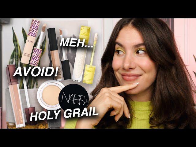 RANKING EVERY CONCEALER I'VE TRIED! (holy grails to fails)