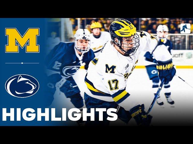 Michigan vs Penn State | NCAA College Hockey | Highlights - March 07, 2025