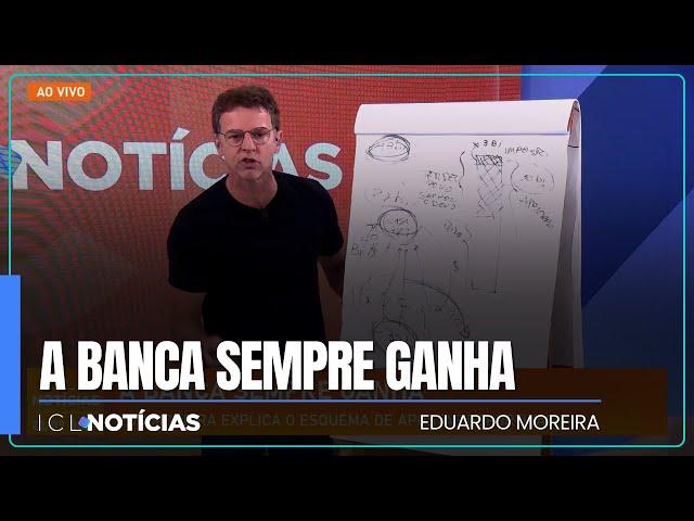 Banca sempre ganha: Eduardo Moreira explica esquema das bets e critica atuação do governo