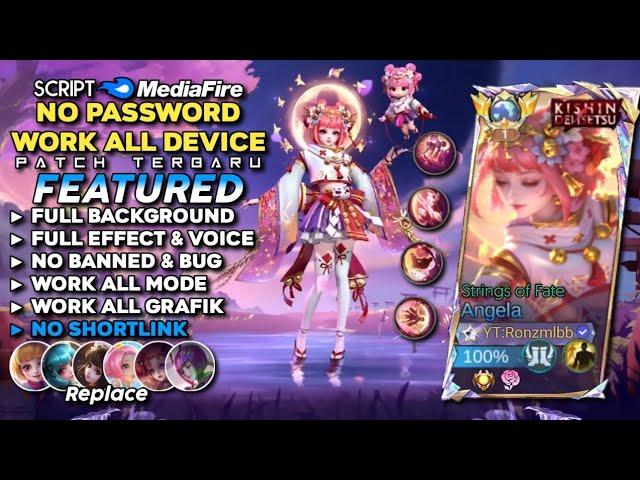 Script Skin Angela Kishin Densetsu No Password Mediafire | Full Effect & Voice - Patch Terbaru 2024