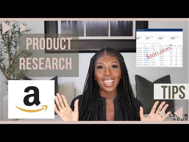 Amazon FBA Product Research For Beginners