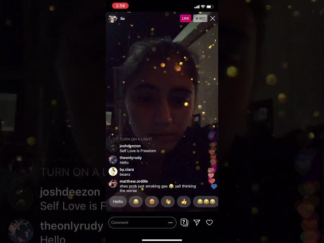 Lia Marie Johnson Live From 1/2/20