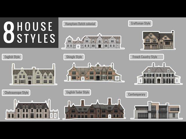 8 Home Styles Explained- Architecture