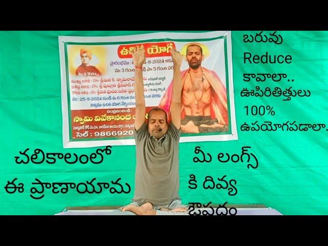 BHASTRIKA PRANAYAMA FOR YOUR LUNG IN WINTER | ASTHAMA | OBESITY | SWAMI VIVEKANANDA YOGA |