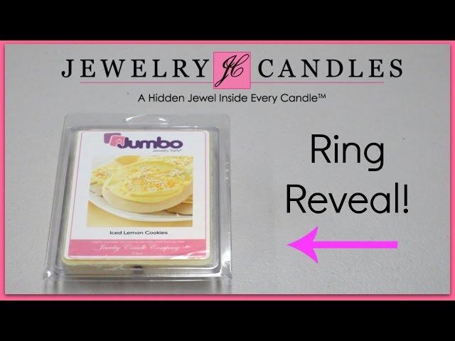 Jewelry Candles Ring Reveal - Iced Lemon CookiesTarts!