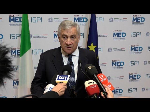 Tajani: "Mandato di arresto Netanyahu non serve alla pace, cambiamo regole di ingaggio per Unifil"