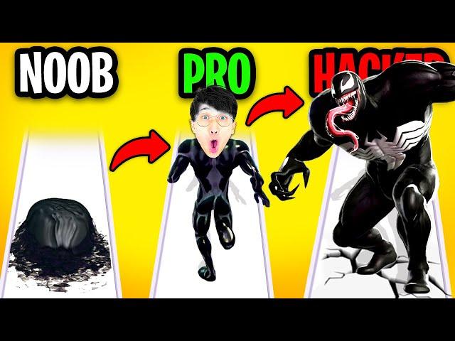 NOOB vs PRO vs HACKER In DARK MATTER!? (ALL LEVELS!)