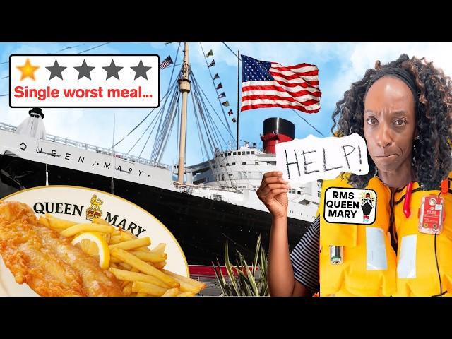 We Slept on a Historic 1930s Cruise Ship Hotel… and the Food Surprised Us…
