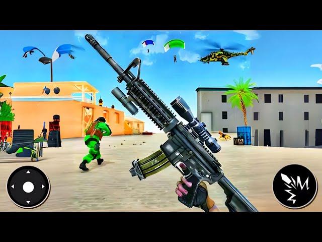 Commando gun game offline and attack enemies _ Android GamePlay