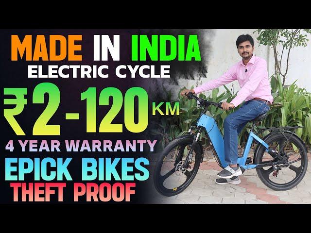 Best Electric Cycle in India 2023 - Epick Bikes Review - EV Bro