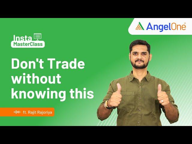 First Pullback Strategy || Don't enter into a Trade without knowing this | Angel One