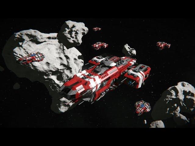 Space engineers -Red ship