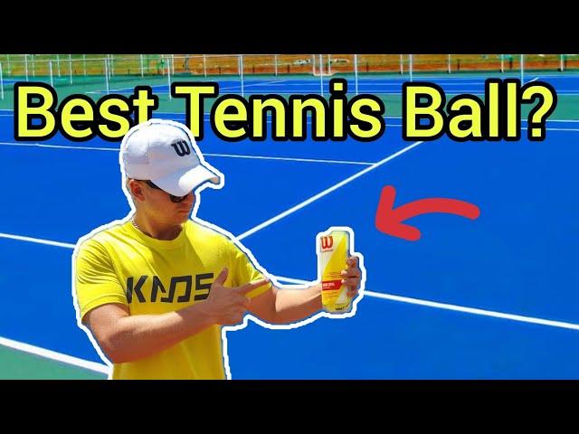 What is the best Tennis ball to play with? (answered in this video)