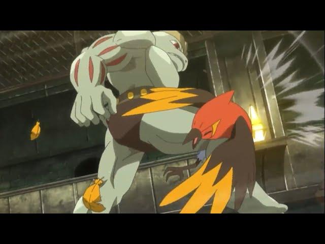 Pokemon: Fletchinder vs Machoke