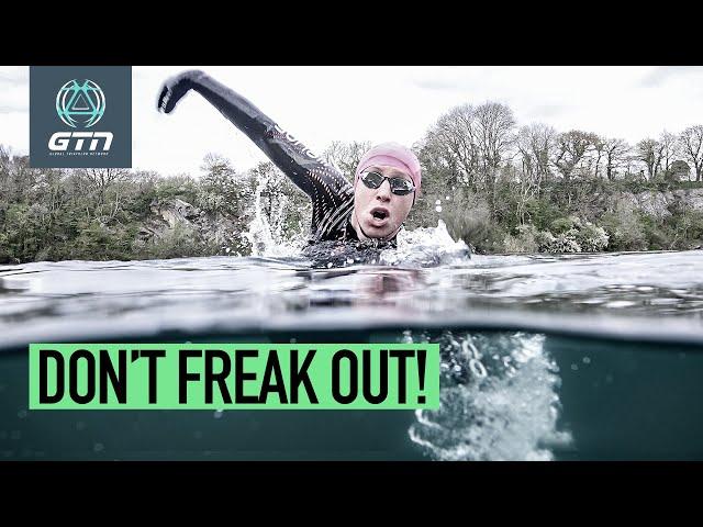 How To Not Panic In An Open Water Race Start | Triathlon Raceday Swim Tips