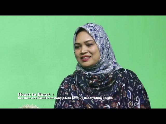 ISTV Talk with Raushan Ara from Bangladesh 3rd part