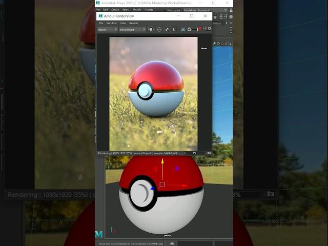 How to get Realistic 3D Render in Arnold Render #arnoldrenderer #autodeskmaya #3d #3dsmax #cinema4d