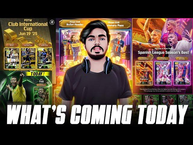 WHAT'S COMING TODAY   FREE SHOWTIME CARD'S   EFOOTBALL MAINTENANCE LIVE 