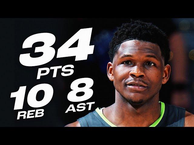 Anthony Edwards Was A BEAST In Denver | April 1, 2025