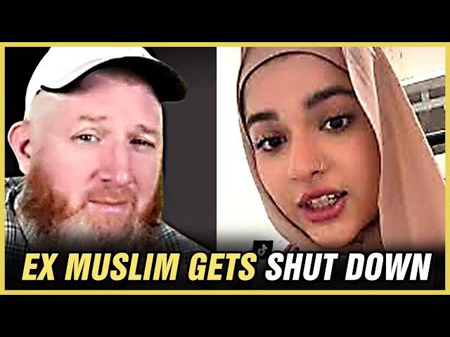 Ex Muslim Woman Gets Shut Down By Hamza