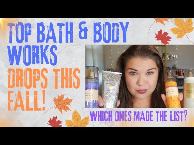 Fall Favorites: My Top Bath & Body Works Fragrance Picks of the Season!