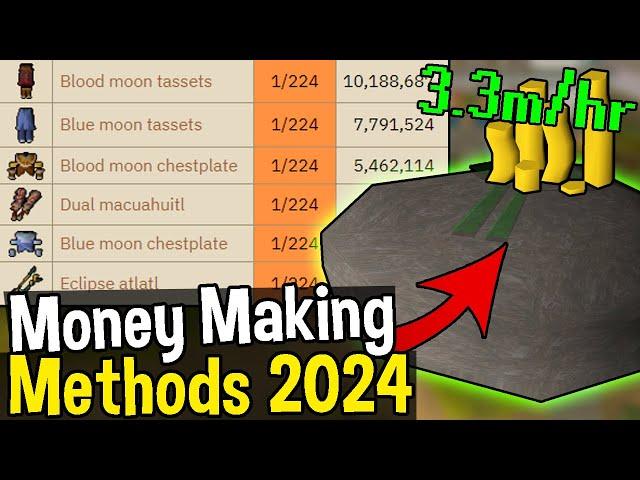 The Best New Money Making Methods for Oldschool Runescape in 2024!