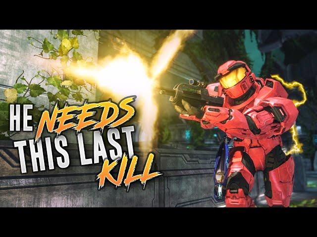 HALO PLAYER REFUSES TO LOSE THE GAME! - Live Commentary! - Halo Twitch Clips & Best Highlights #66