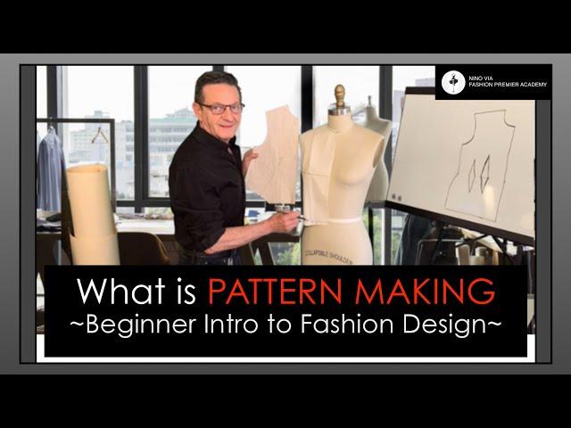 Pattern Making For Beginners ~ What Is Pattern Making In Fashion Design ~ Beginner Tutorial