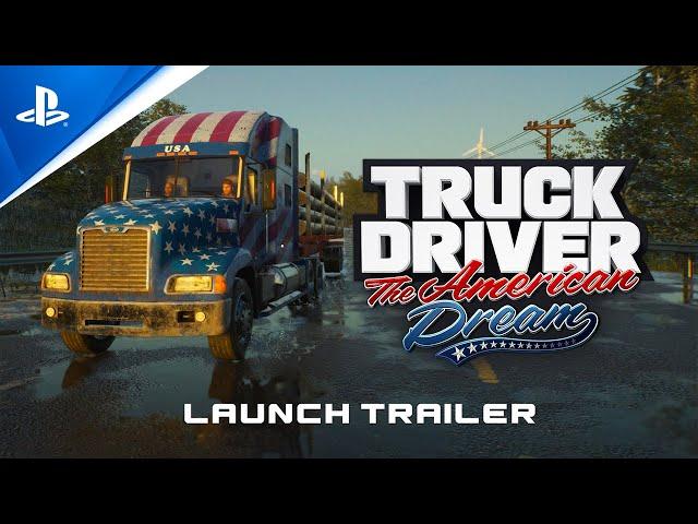 Truck Driver: The American Dream - Launch Trailer | PS5 Games