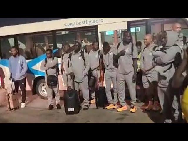 Black Stars Team Arrive in Angola-Luanda ahead of AFCON Qualifier || Kudus, Isshahaku and Others