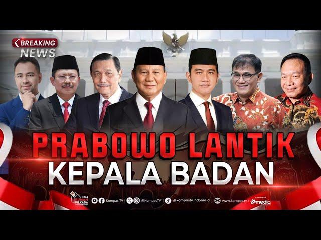 BREAKING NEWS - Presiden Prabowo Lantik Kepala Badan di Istana Negara