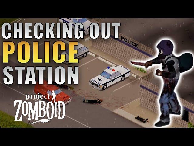 West Point Police Station | Project Zomboid | Billy's West Point Start Part 19