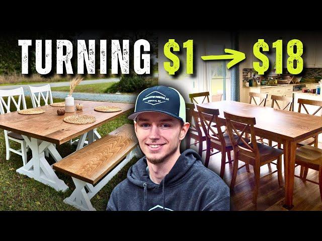 BONUS ROUND - How Tim Johnson Turns $1 Into $18 Every Month In His Wood Business