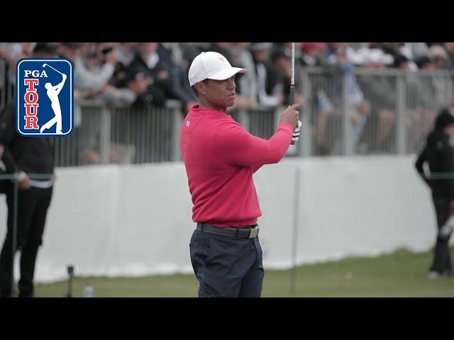 Tiger Woods’ range session before Sunday Singles at Presidents Cup 2019