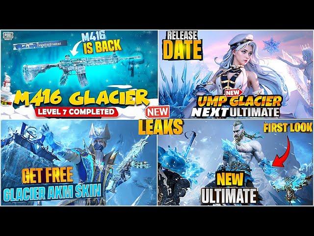 OMG  GLACIER UMP-45 IS BACK| FREE STAR SEA AKM| ALL ULTIMATE SET RELEASE DATE & M416| PUBGM/BGMI