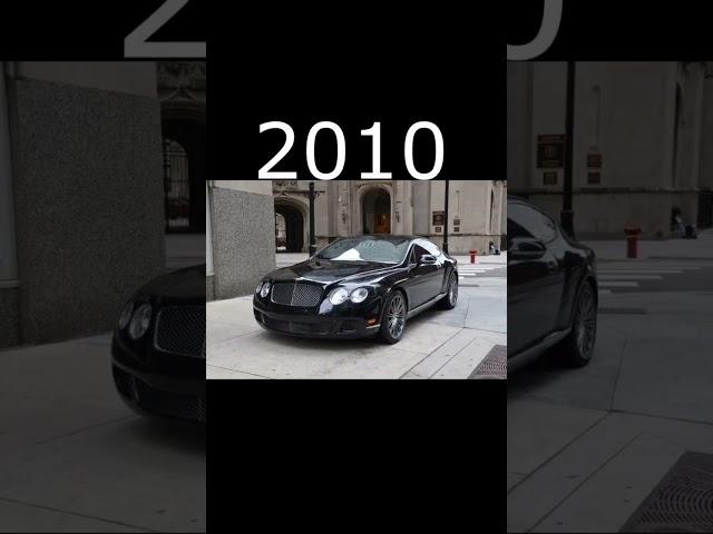 EVOLUTION OF BENTLEY ( 1999 to 2022 )