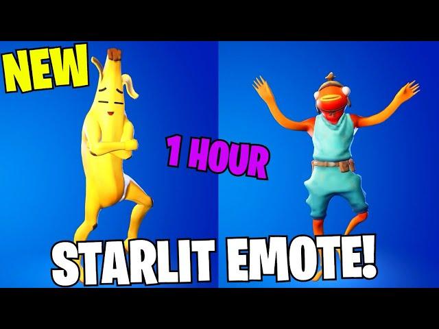 Fortnite Starlit Emote 1 HOUR DANCE! (ICON SERIES)