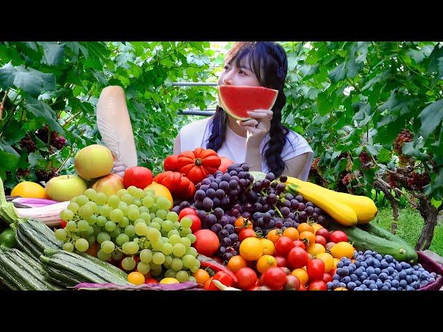 Harvest fruits and vegetables from the garden. Make delicious fruit wine | Minh Ngọc Daily Life