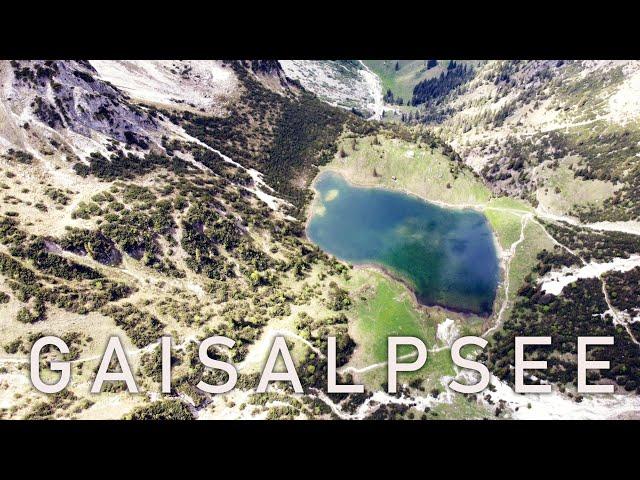 Dji Mavic Mini mountain test. Gaisalpsee