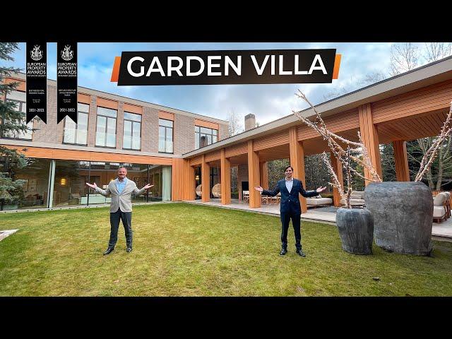 Обзор современного дома "под тапочки" Garden Villa 800 м2 с интерьером контемпорари на Рублевке