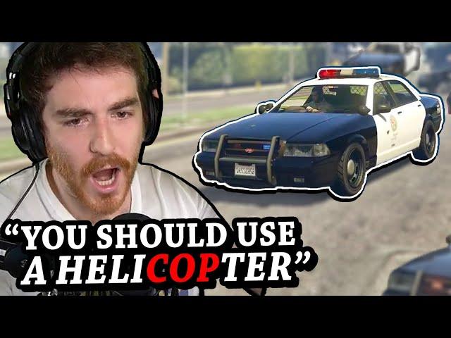 GTA 5, but if I say "cop" then the cops try to kill me