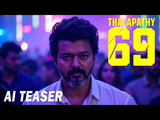 Thalapathy 69 - AI Teaser | Thalapathy Vijay | Bobby Deol | Pooja Hegde