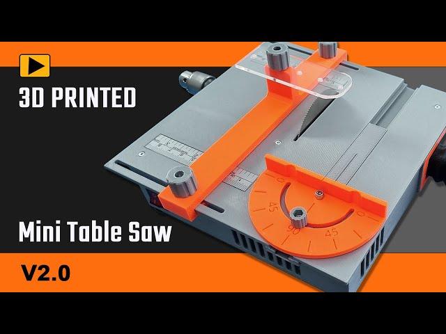 Making a Very Useful Mini Table Saw V2.0