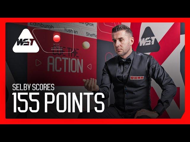 Selby Scores 1️⃣5️⃣5️⃣ Points In A Single Frame!  | International Championship 2024 (Q)